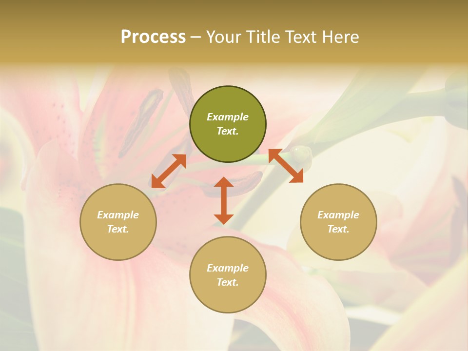 Nature Plant White PowerPoint Template