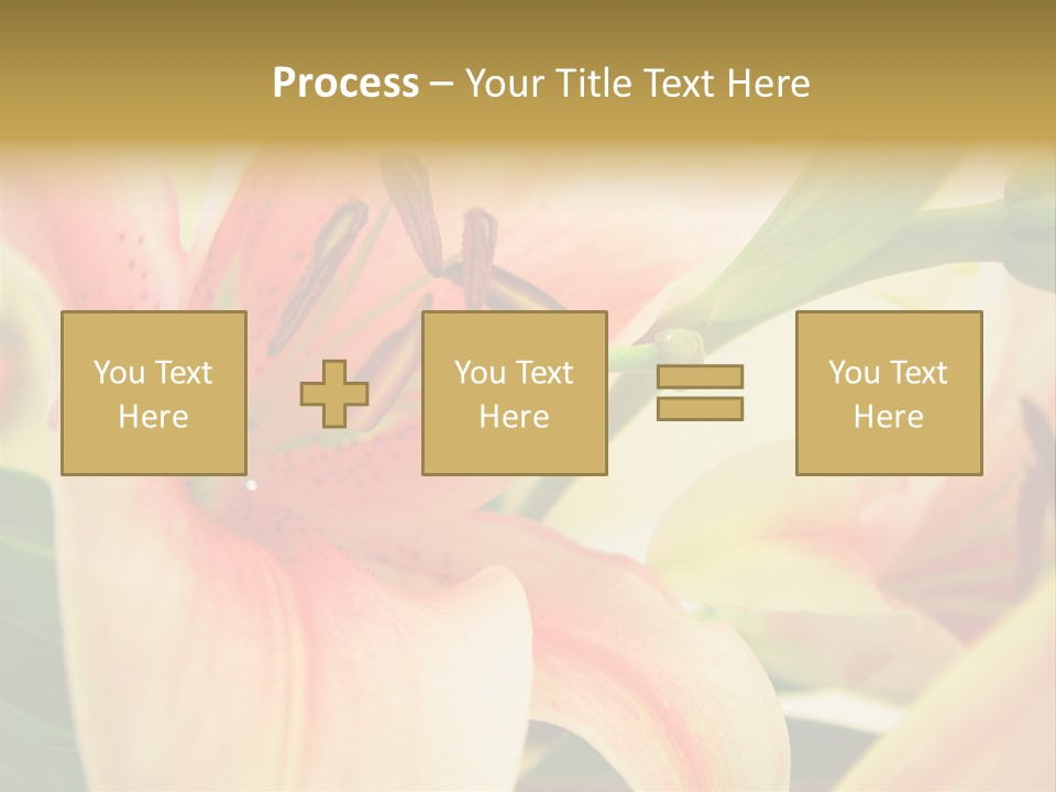 Nature Plant White PowerPoint Template