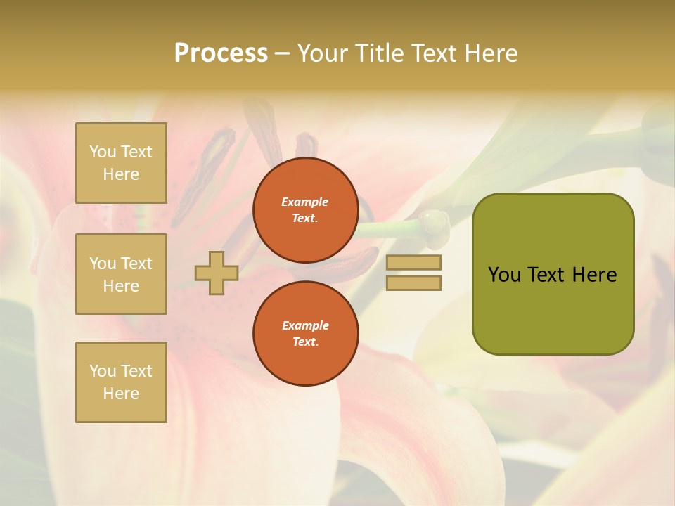 Nature Plant White PowerPoint Template