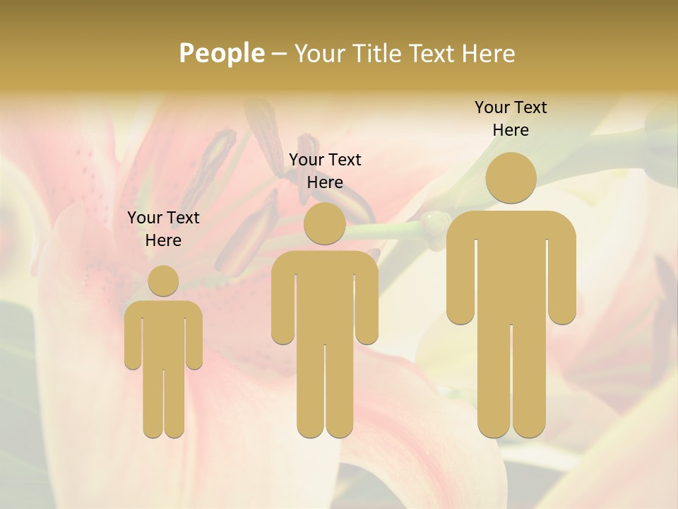 Nature Plant White PowerPoint Template