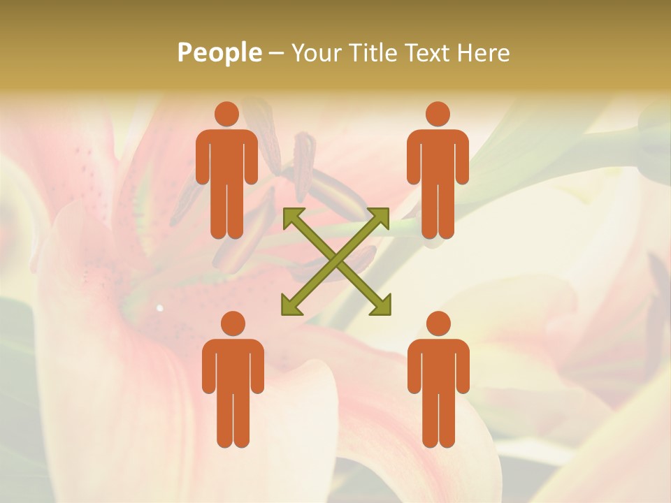 Nature Plant White PowerPoint Template