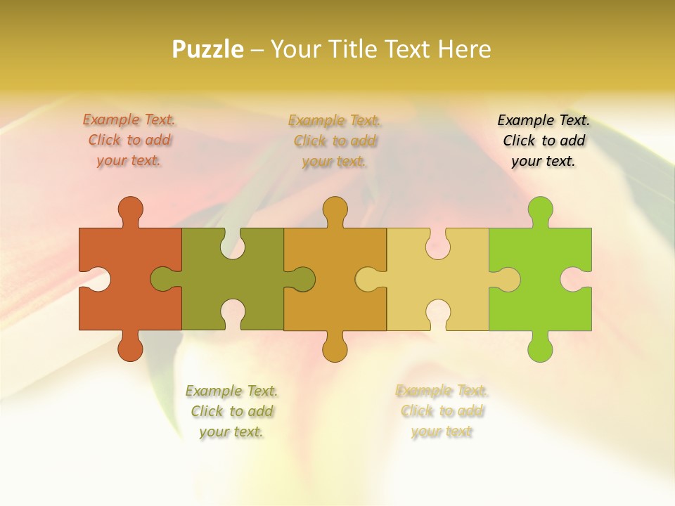 Wedding Line Zen PowerPoint Template