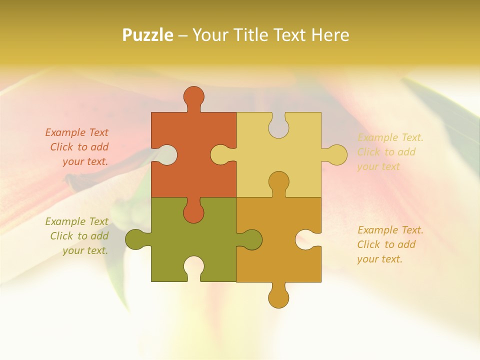 Wedding Line Zen PowerPoint Template