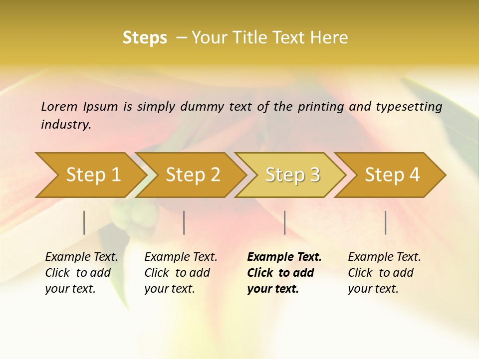 Wedding Line Zen PowerPoint Template