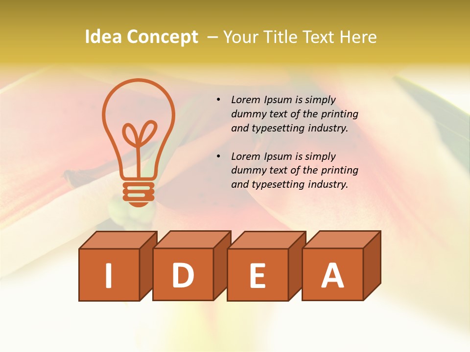 Wedding Line Zen PowerPoint Template