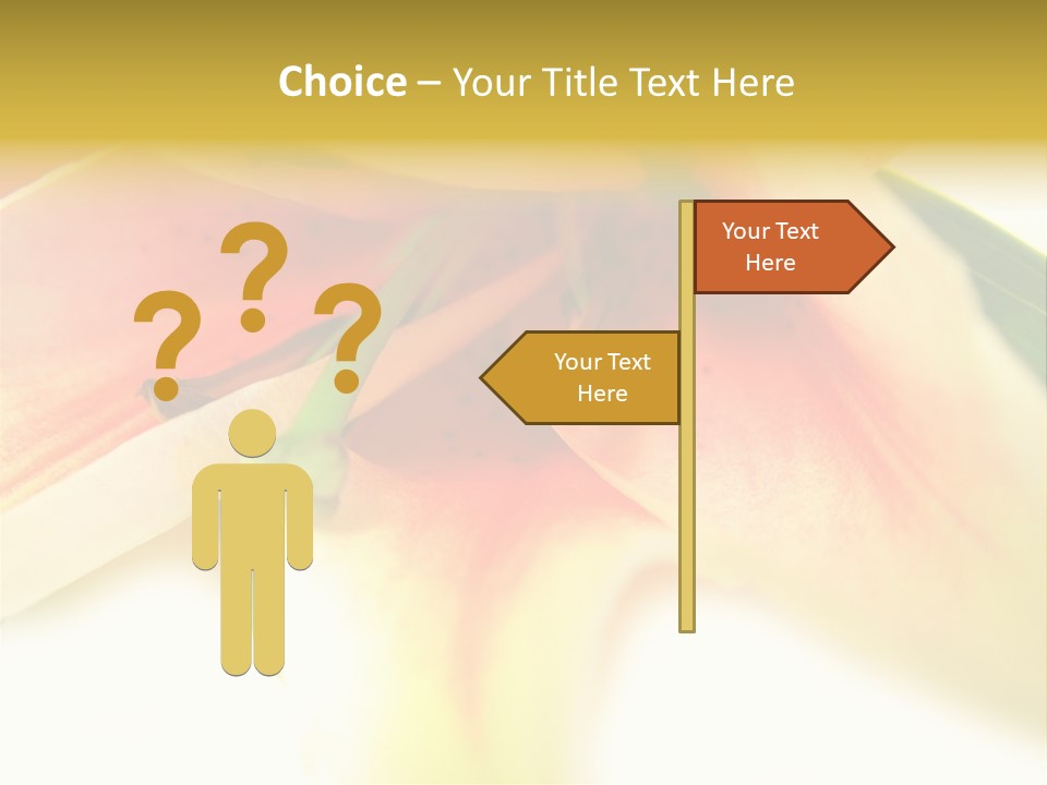 Wedding Line Zen PowerPoint Template