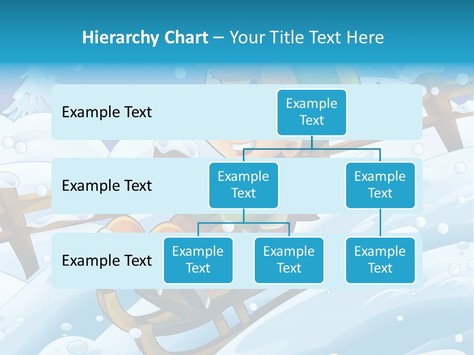 Preteen Sledge Smile PowerPoint Template