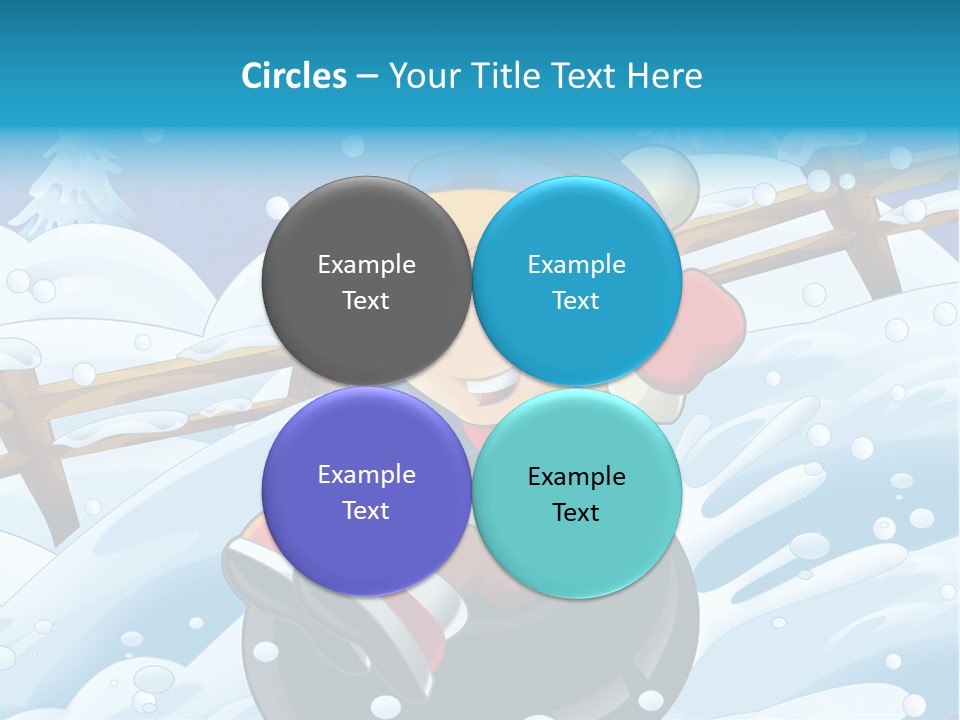 Snowy Time Youth PowerPoint Template