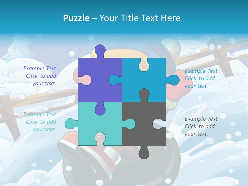 Snowy Time Youth PowerPoint Template