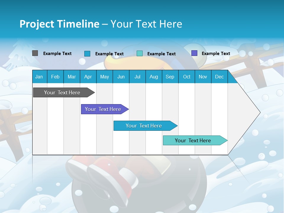 Snowy Time Youth PowerPoint Template