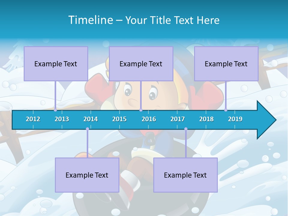 Snowy Time Youth PowerPoint Template