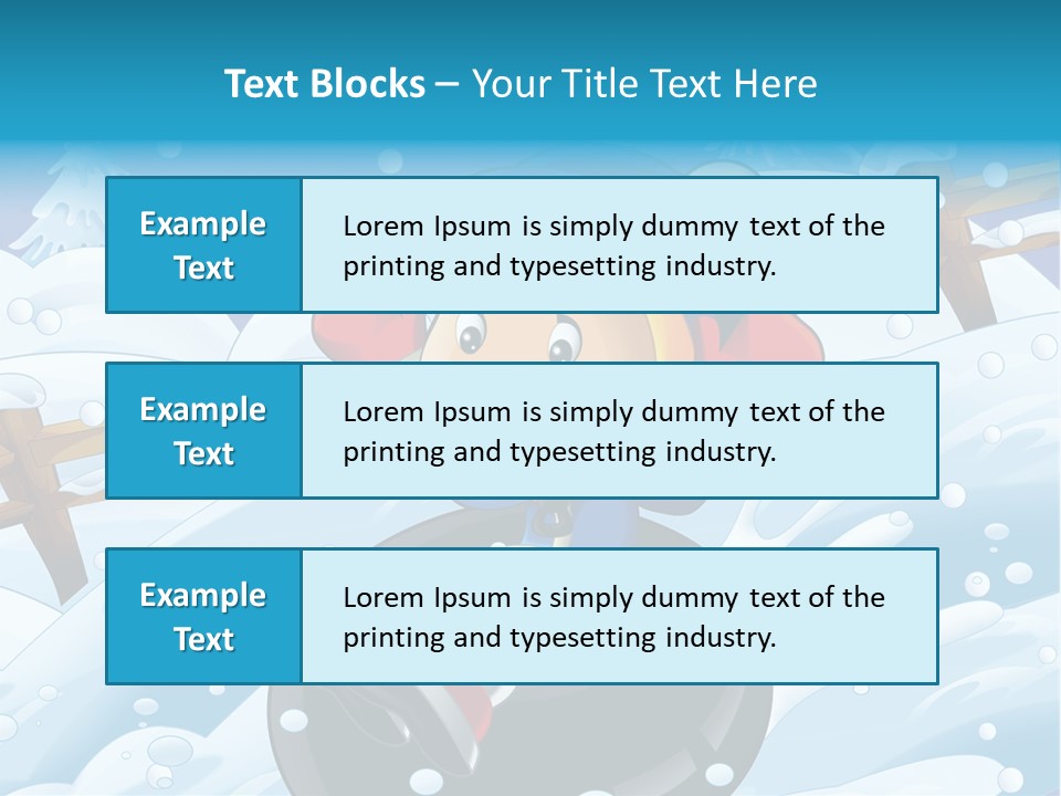 Snowy Time Youth PowerPoint Template