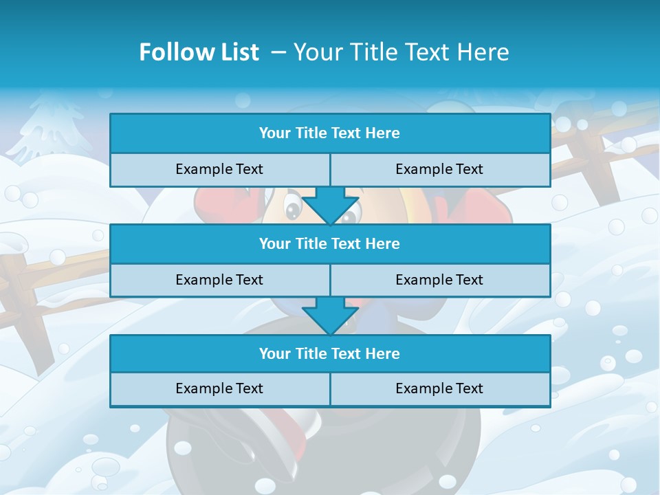 Snowy Time Youth PowerPoint Template