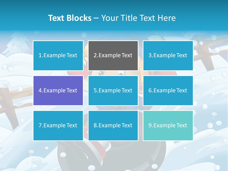 Snowy Time Youth PowerPoint Template