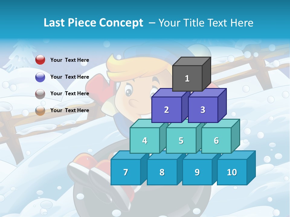 Snowy Time Youth PowerPoint Template