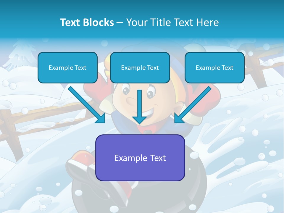 Snowy Time Youth PowerPoint Template
