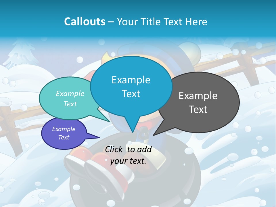 Snowy Time Youth PowerPoint Template
