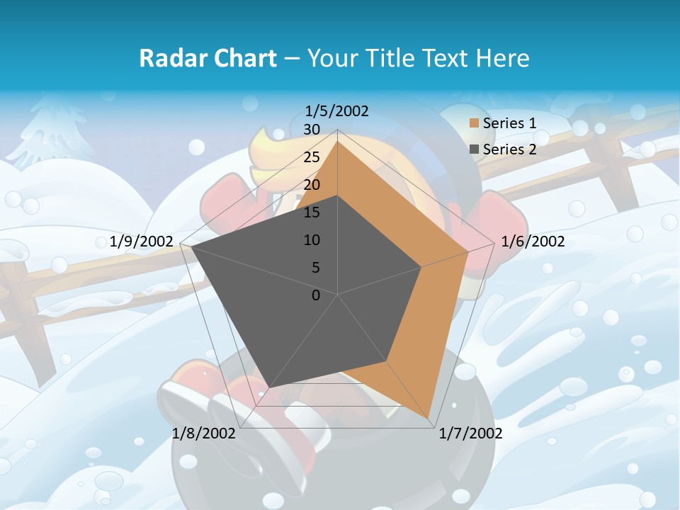 Snowy Time Youth PowerPoint Template