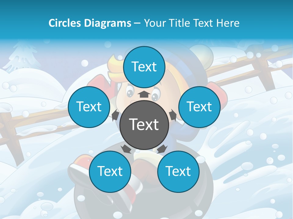 Snowy Time Youth PowerPoint Template