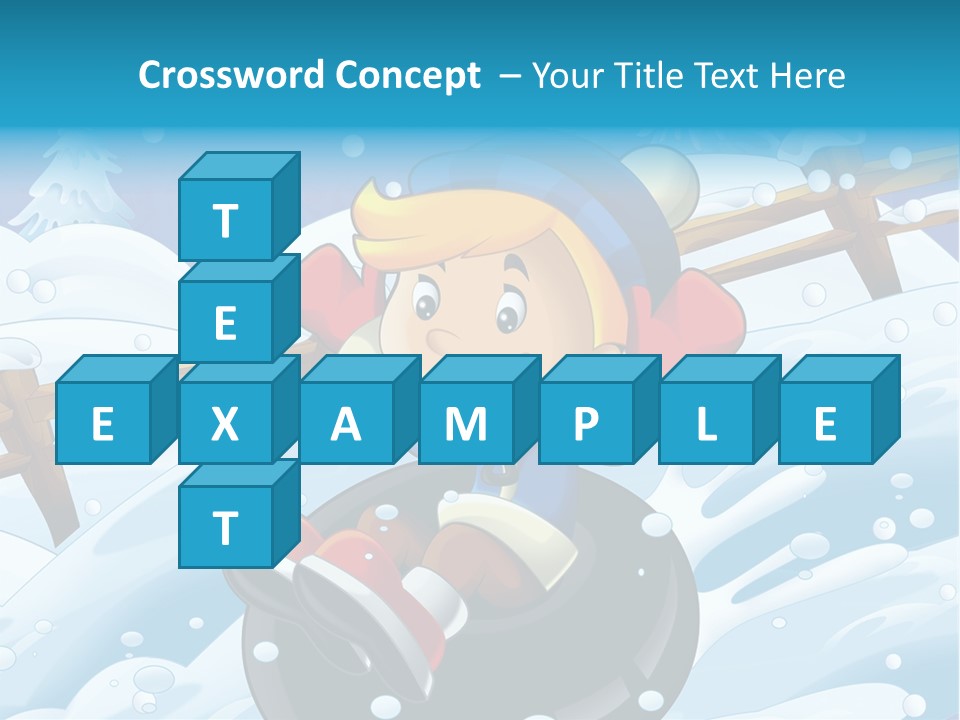 Snowy Time Youth PowerPoint Template