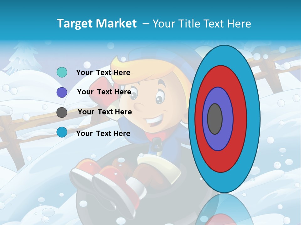 Snowy Time Youth PowerPoint Template