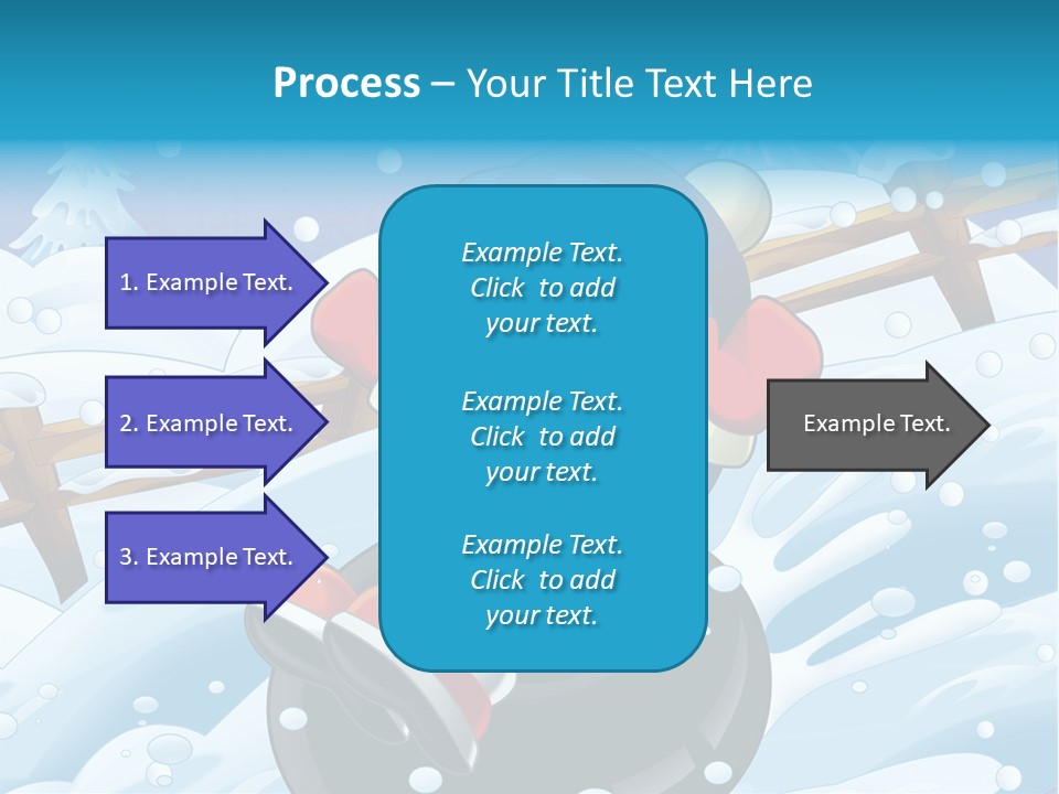 Snowy Time Youth PowerPoint Template