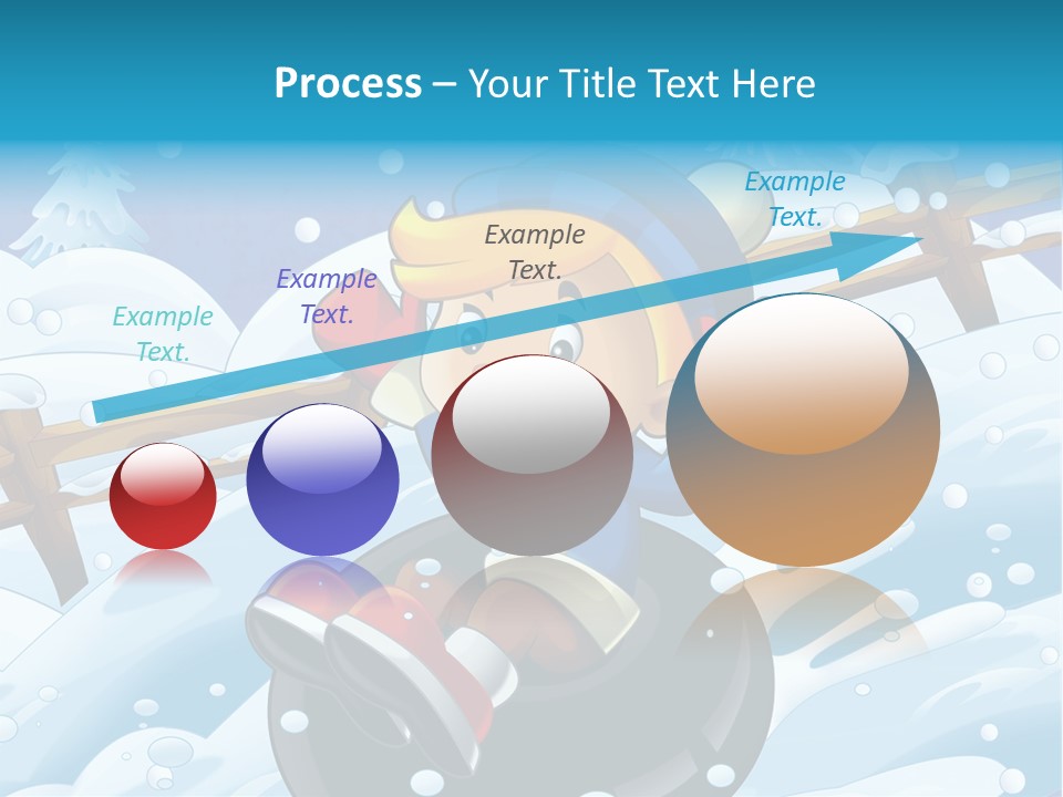 Snowy Time Youth PowerPoint Template