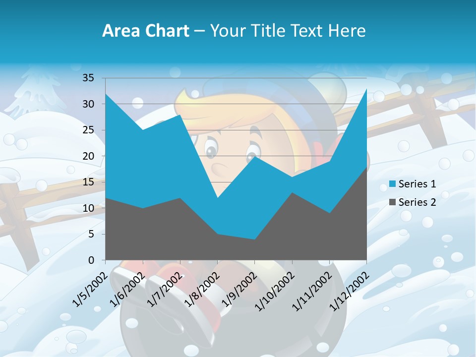 Snowy Time Youth PowerPoint Template