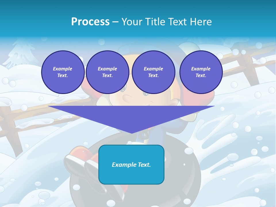 Snowy Time Youth PowerPoint Template