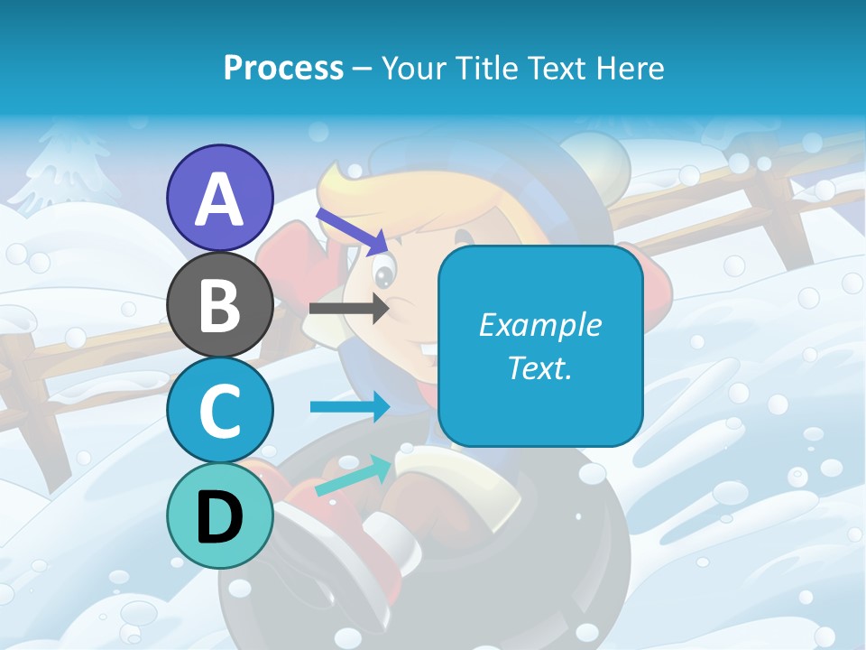 Snowy Time Youth PowerPoint Template