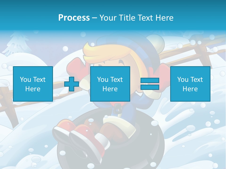 Snowy Time Youth PowerPoint Template