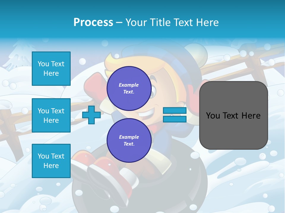Snowy Time Youth PowerPoint Template