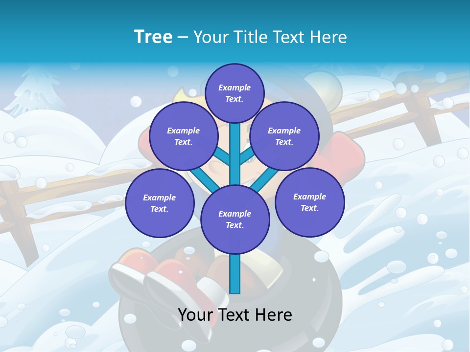 Snowy Time Youth PowerPoint Template