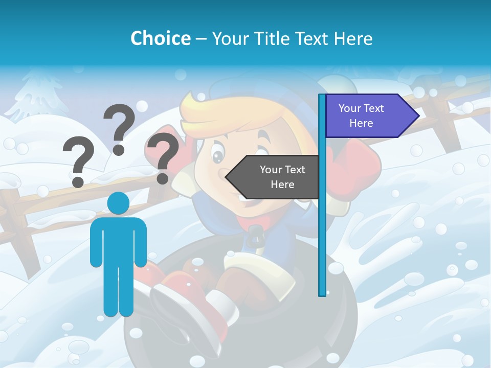 Snowy Time Youth PowerPoint Template