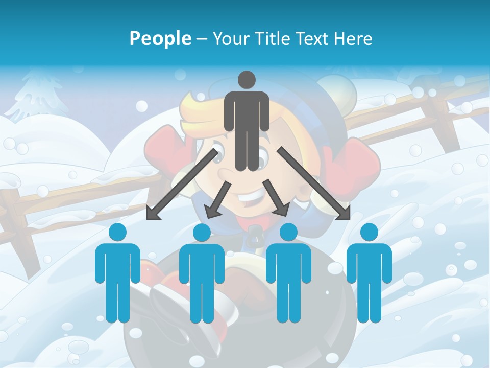 Snowy Time Youth PowerPoint Template