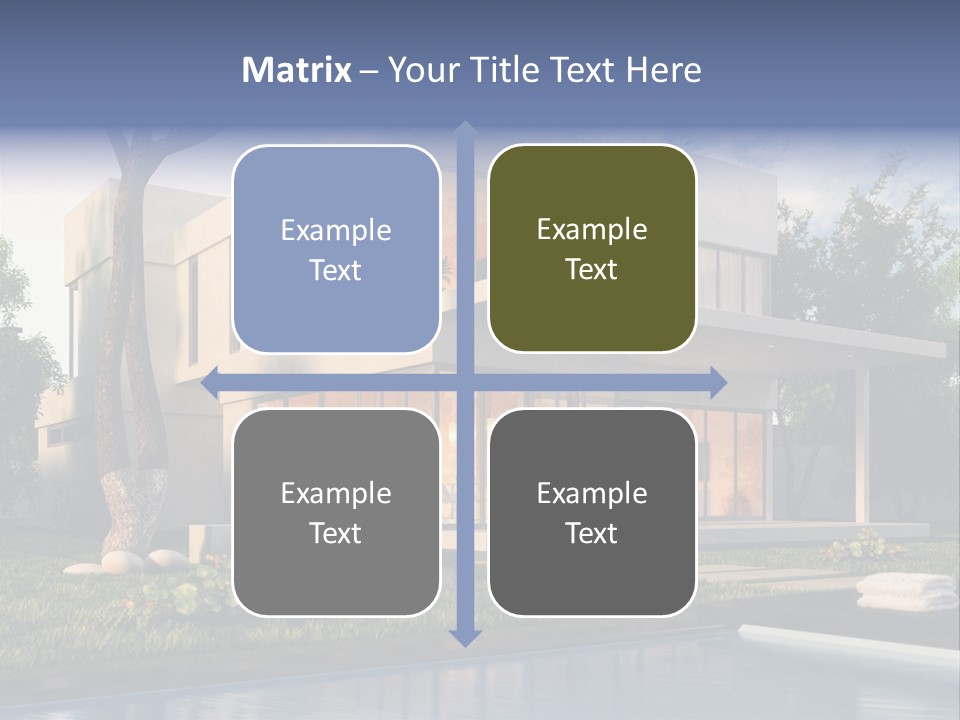 Water Window Mockup PowerPoint Template