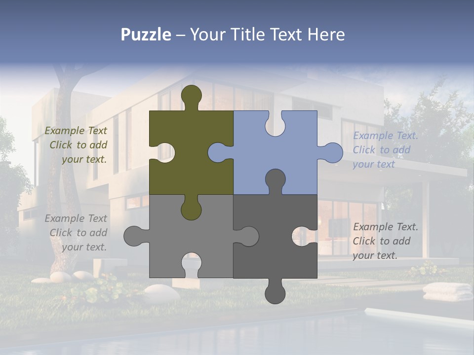 Water Window Mockup PowerPoint Template