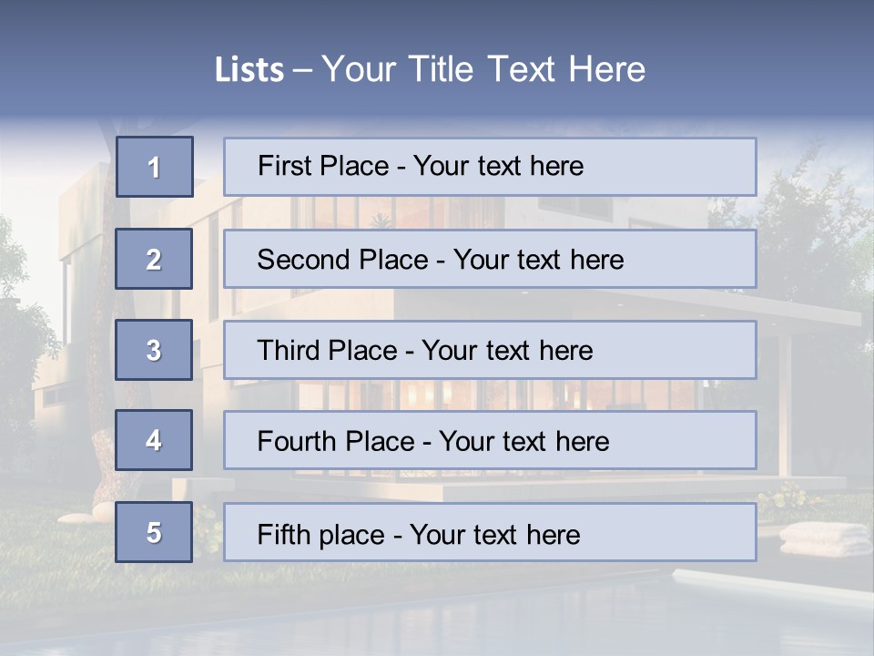 Water Window Mockup PowerPoint Template