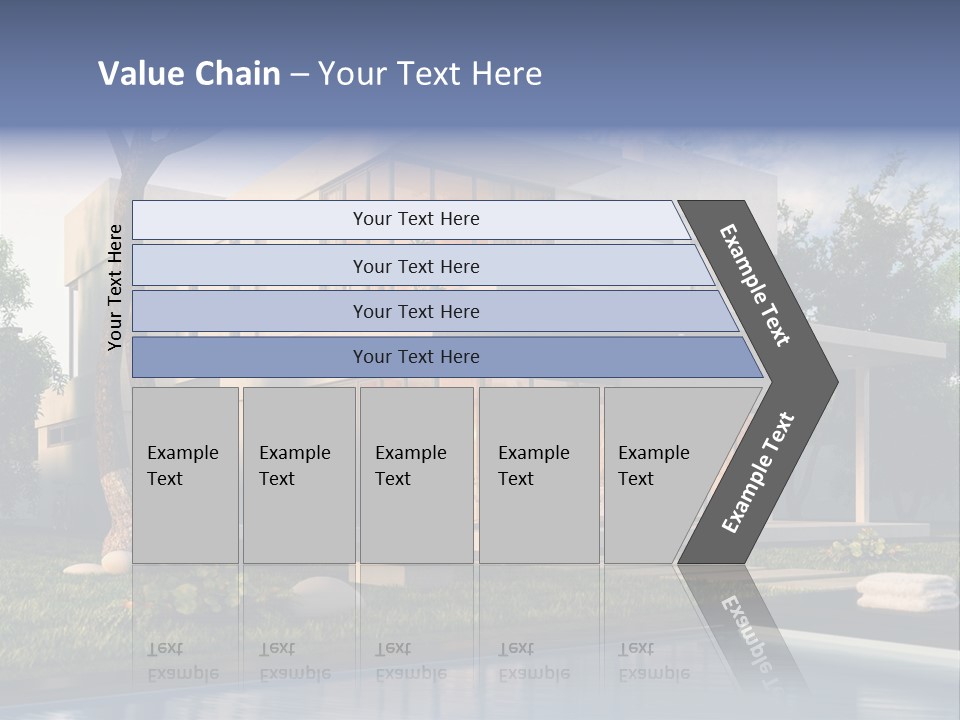 Water Window Mockup PowerPoint Template