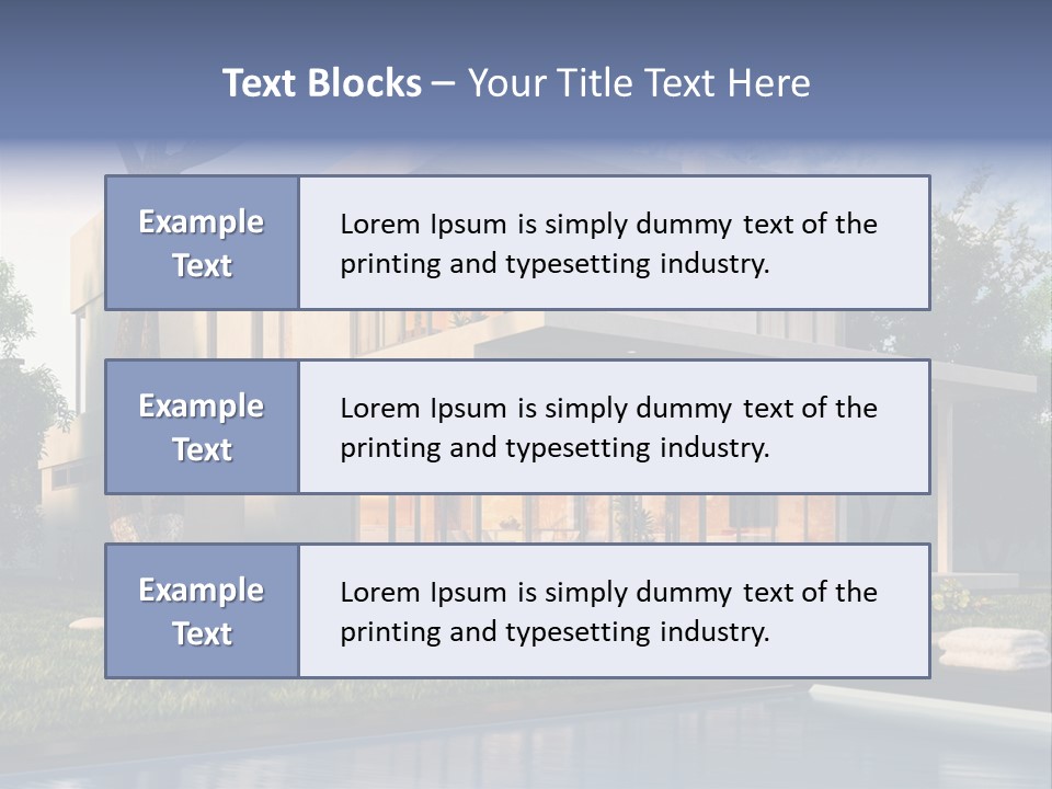Water Window Mockup PowerPoint Template