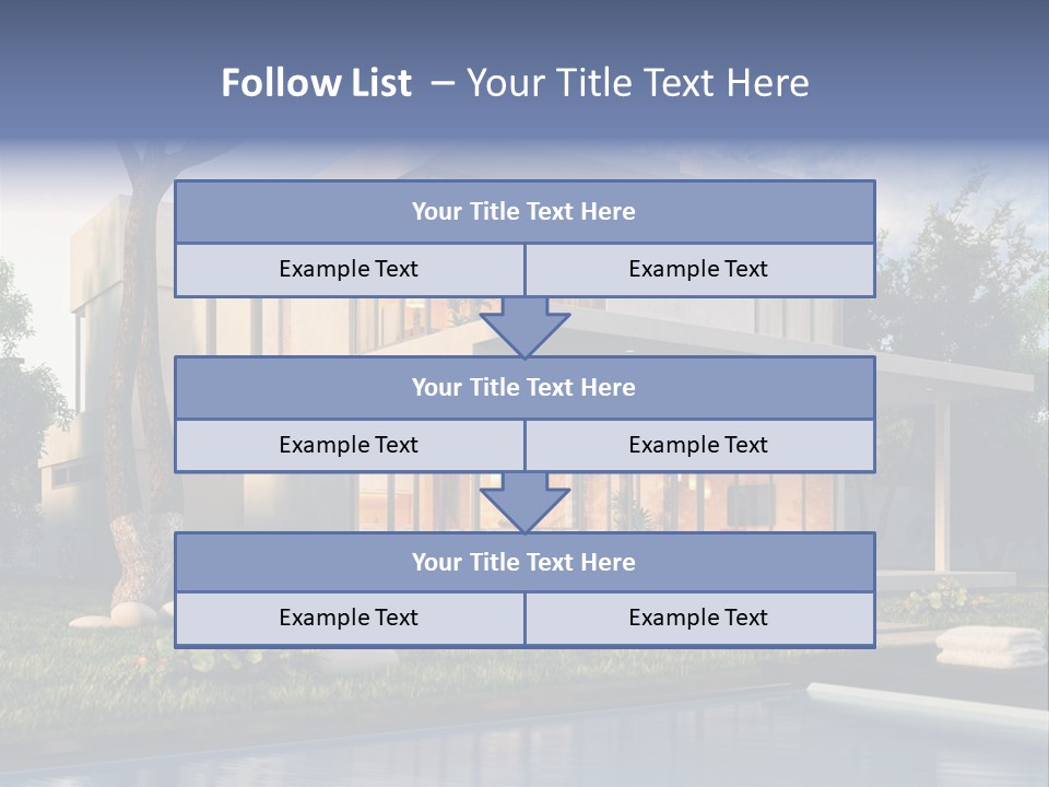 Water Window Mockup PowerPoint Template