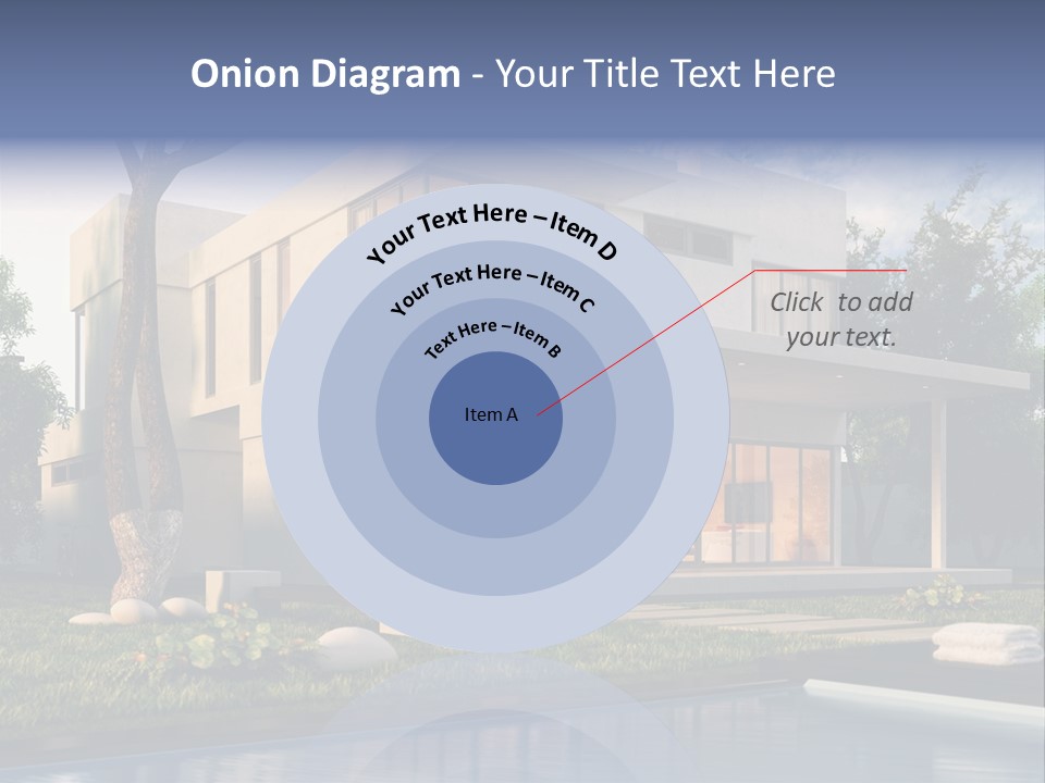 Water Window Mockup PowerPoint Template