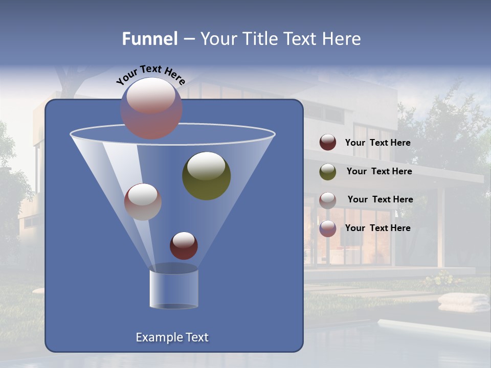 Water Window Mockup PowerPoint Template