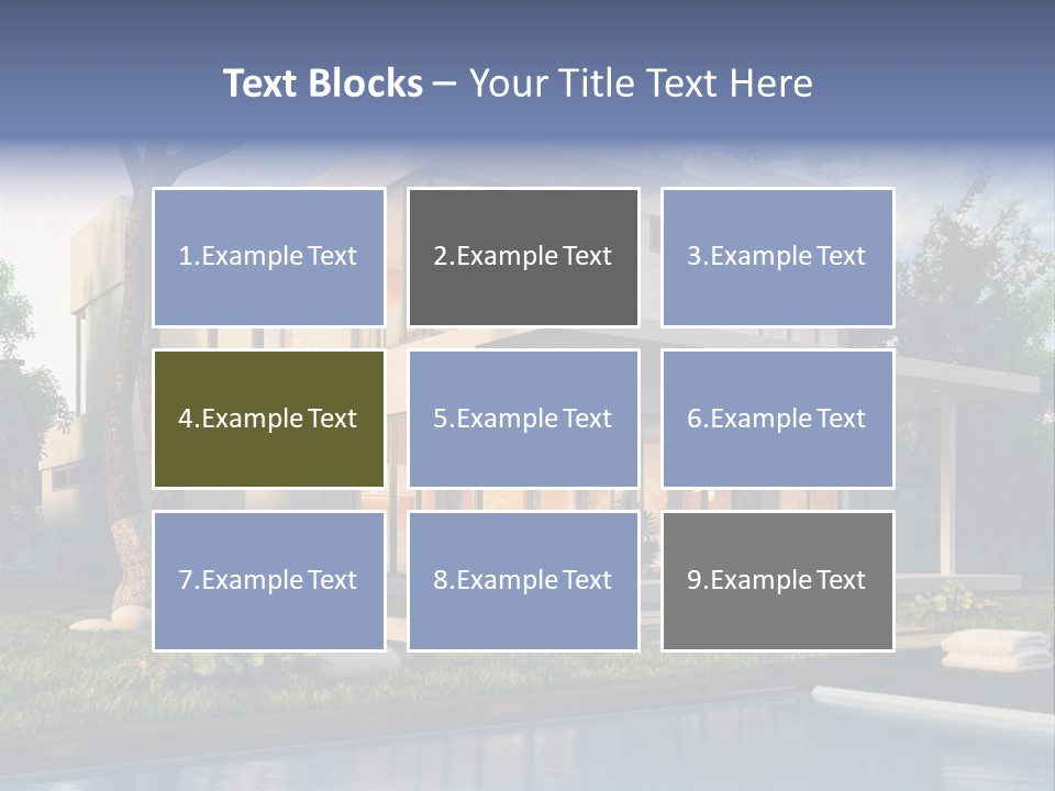 Water Window Mockup PowerPoint Template