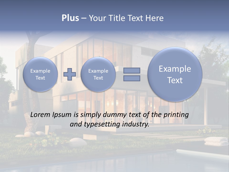 Water Window Mockup PowerPoint Template
