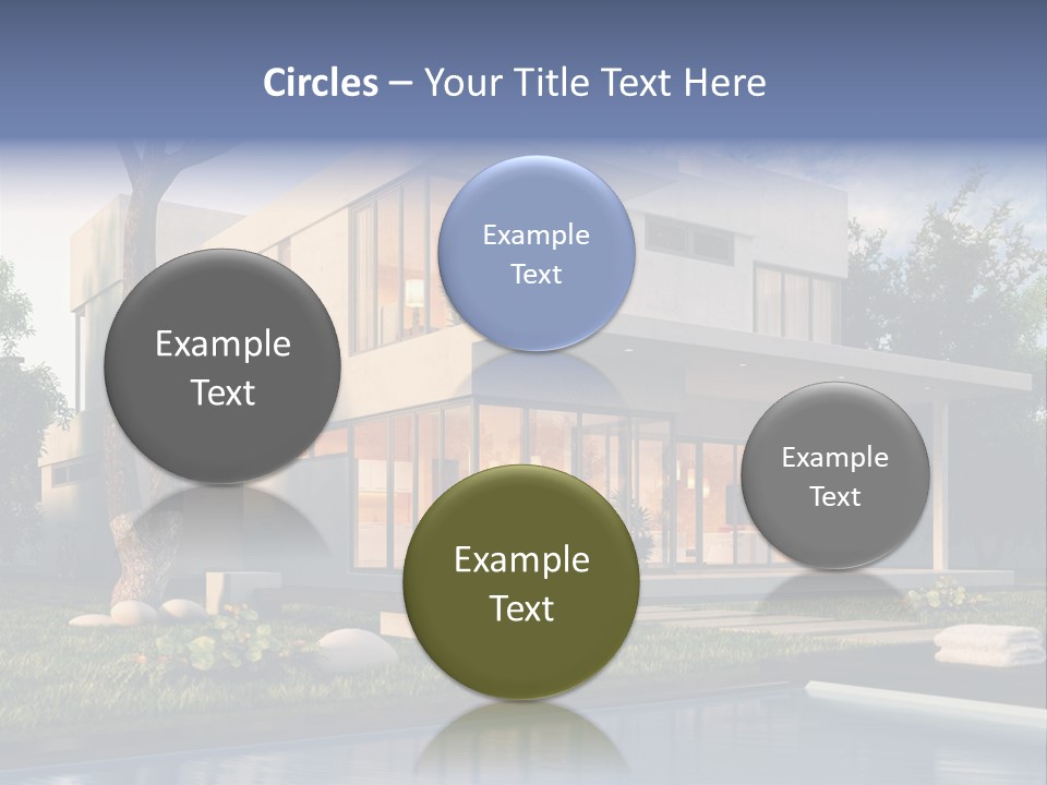 Water Window Mockup PowerPoint Template