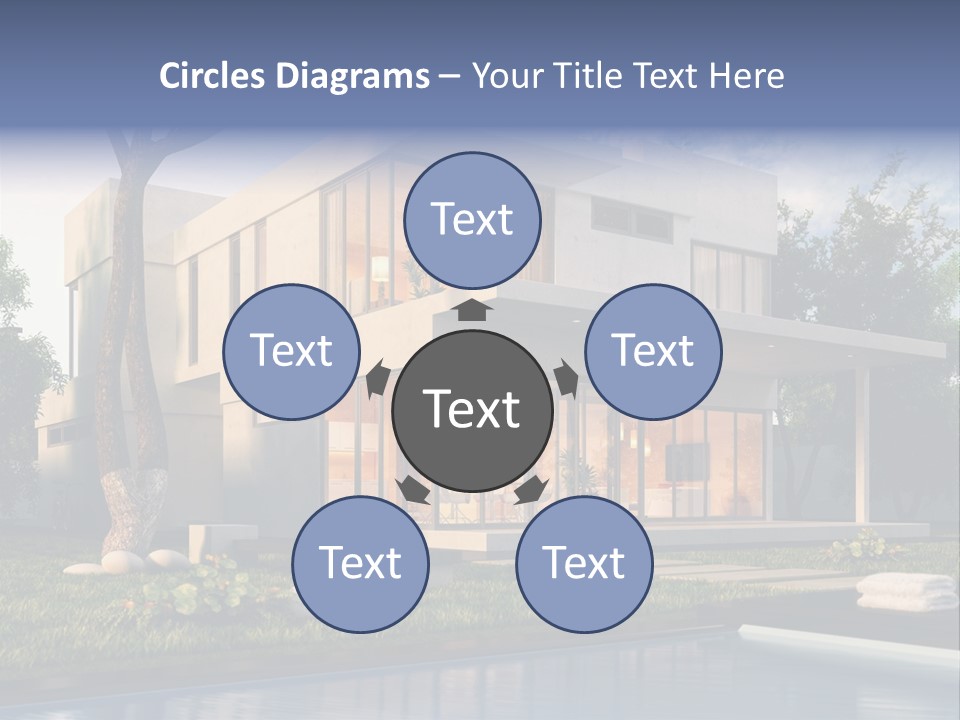 Water Window Mockup PowerPoint Template