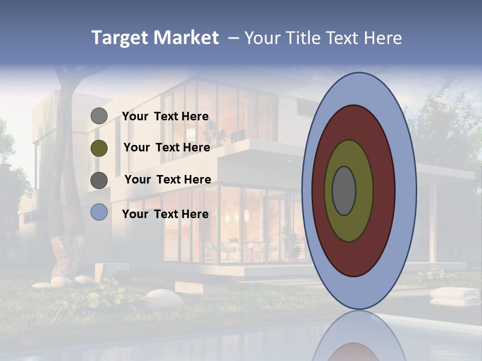 Water Window Mockup PowerPoint Template