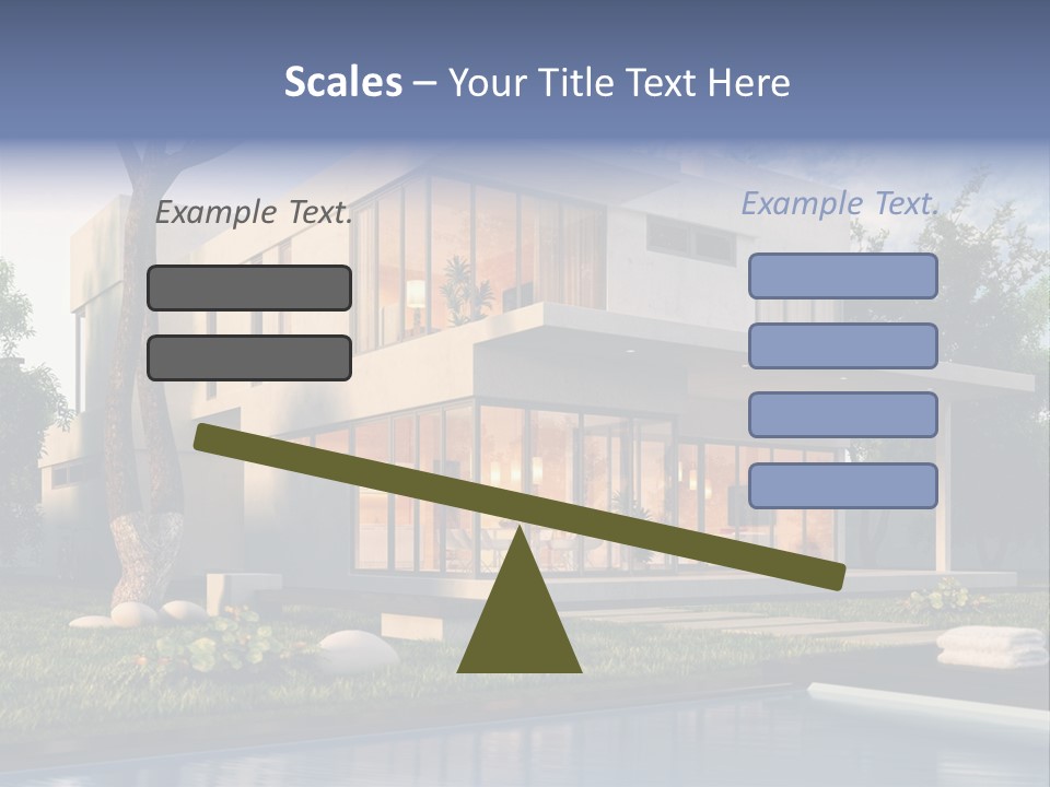 Water Window Mockup PowerPoint Template