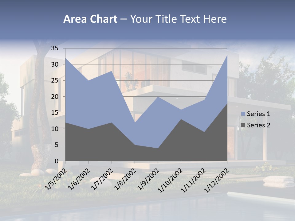 Water Window Mockup PowerPoint Template